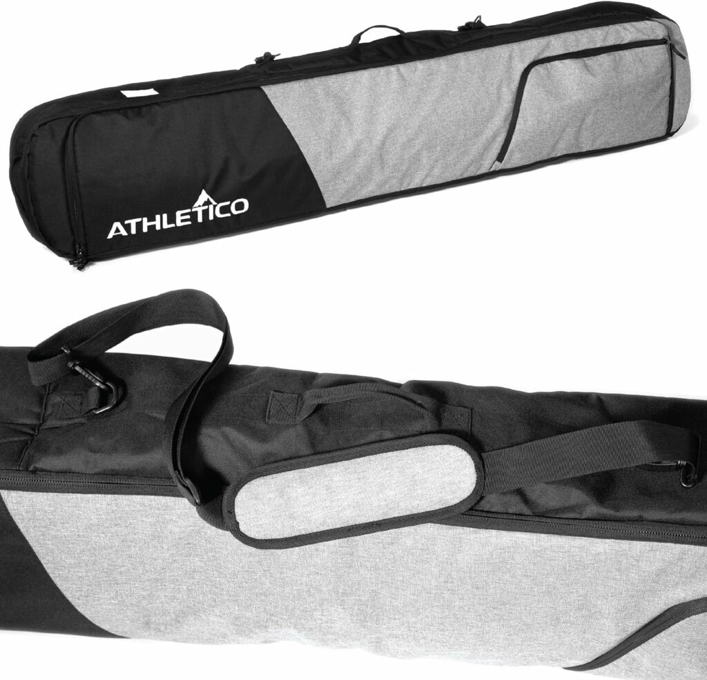 Athletico Peak Padded Snowboard Bag - Travel Bag for Single Snowboard and Snowboard Boots