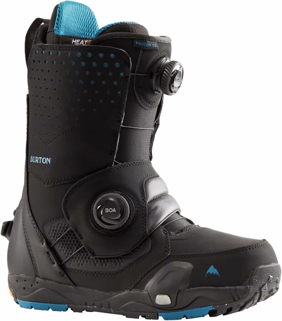 Burton Mens Photon Step On Wide Snowboard Boots (10, Black)