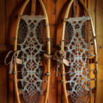 how-to-hang-antique-snowshoes