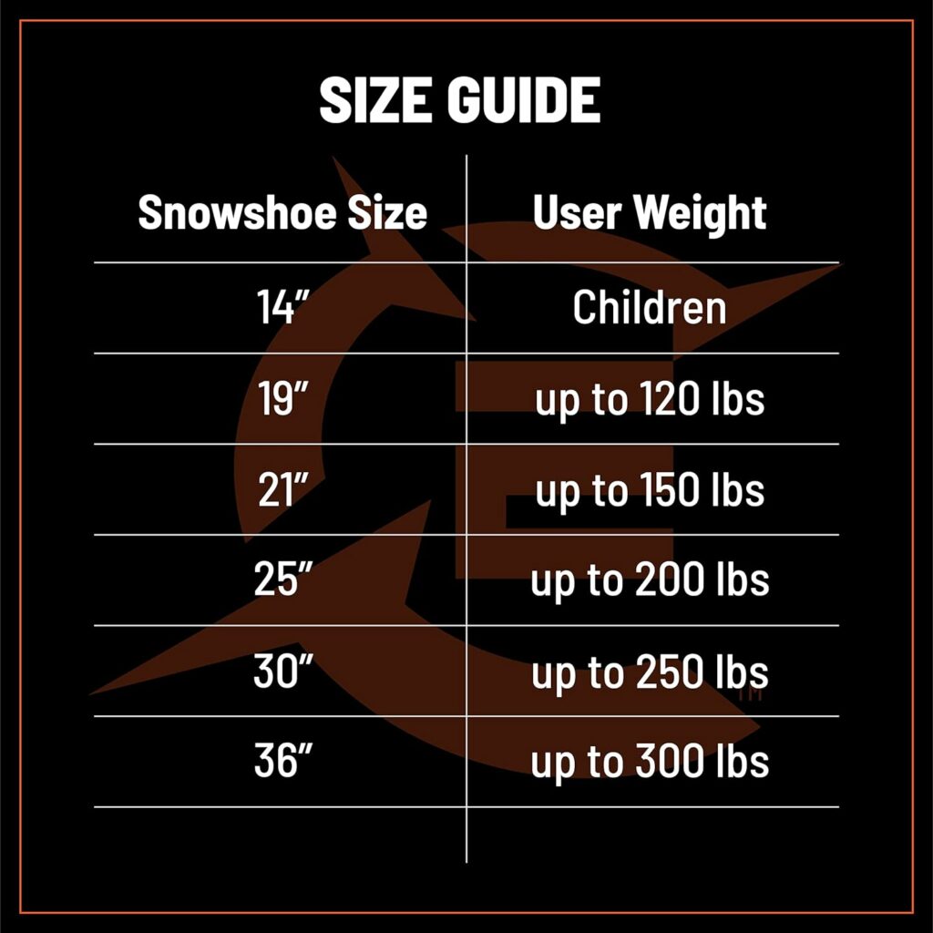 Lightweight Aluminum Frame Snowshoes with Dual Ratchet Bindings, Nylon Heel Strap, HDPE Decking, Includes Heavy Duty Carry Bag, Available in Adult and Kids Sizes