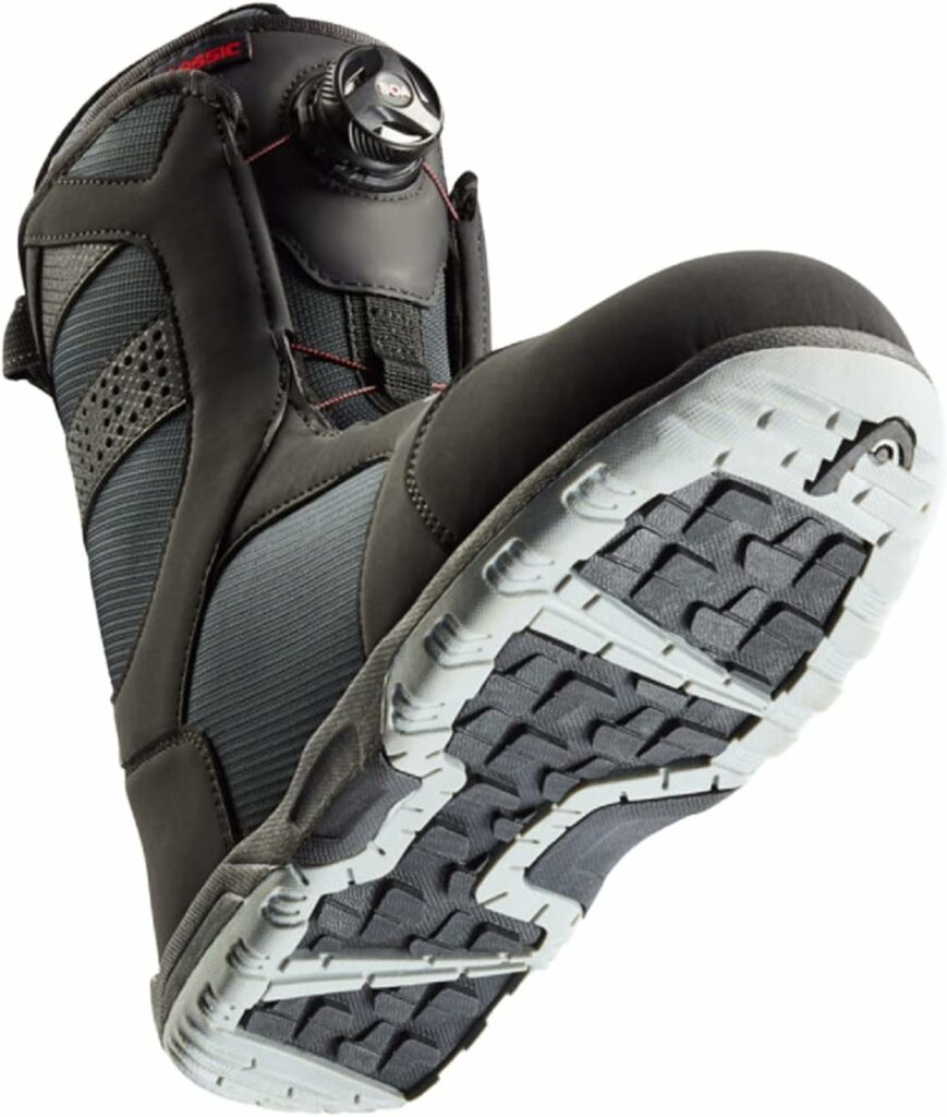 HEAD Unisex Classic BOA Easy-Entry Easy-to-Ride Entry-Level Lightweight All-Mountain Snowboard Boots