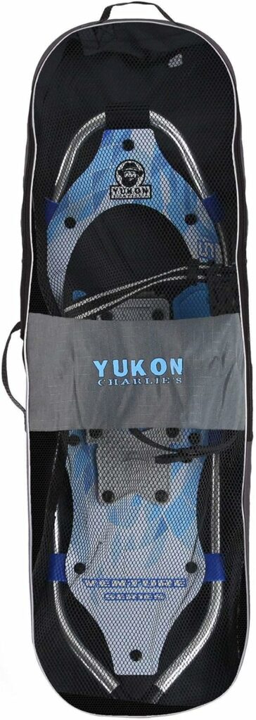 Yukon Charlies Advanced Womens Snowshoe Kit with Poles and Bag